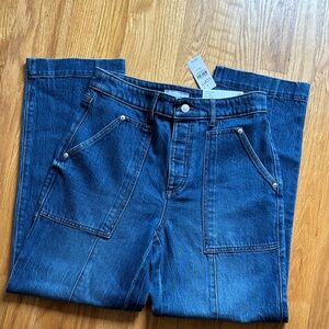 NEW W/TAG - LOFT The Straight High Rise Jeans